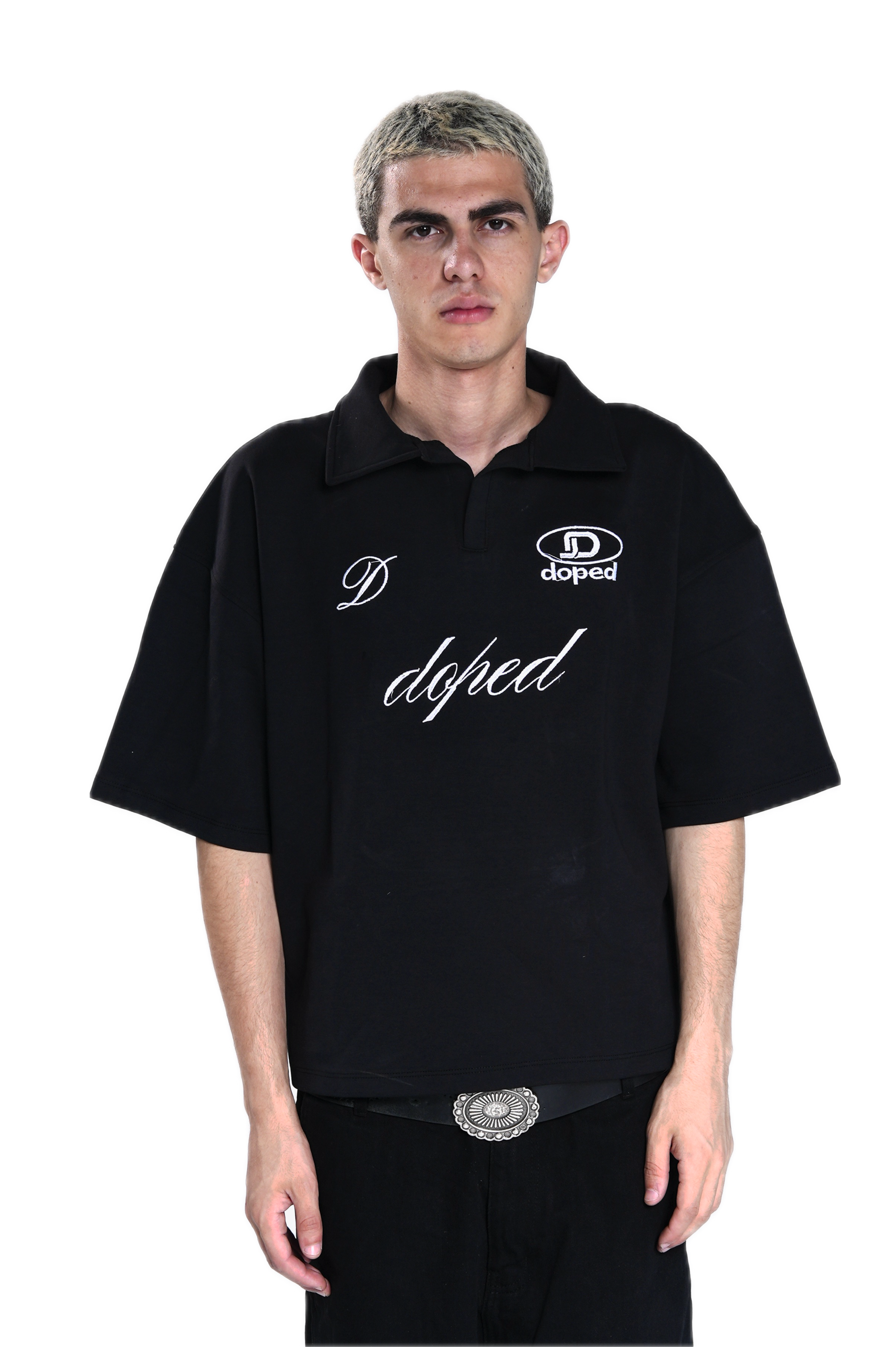 DPD Polo T-shirt Black