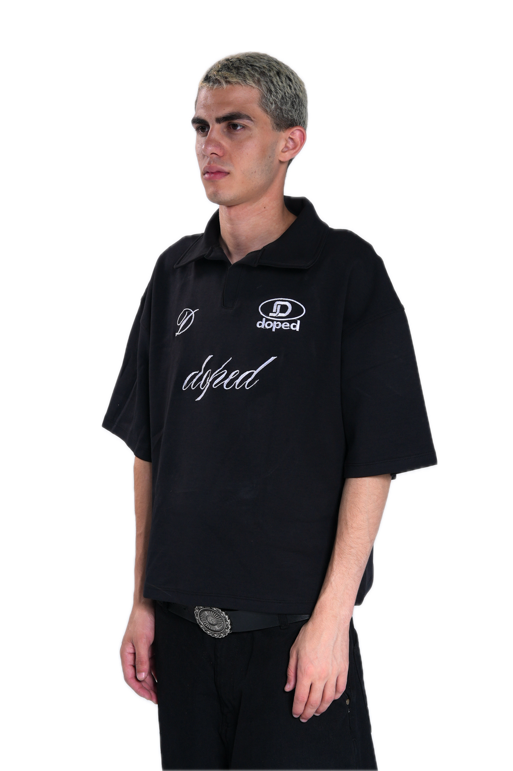 DPD Polo T-shirt Black