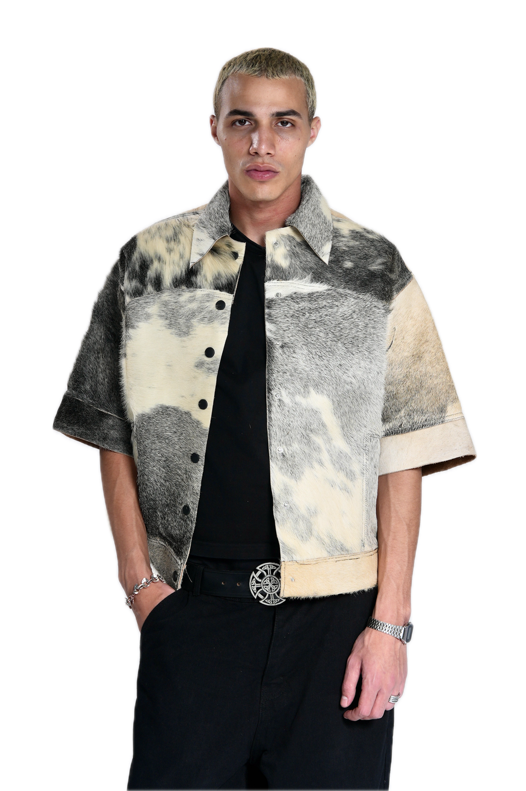 Cowhide Leather shirt