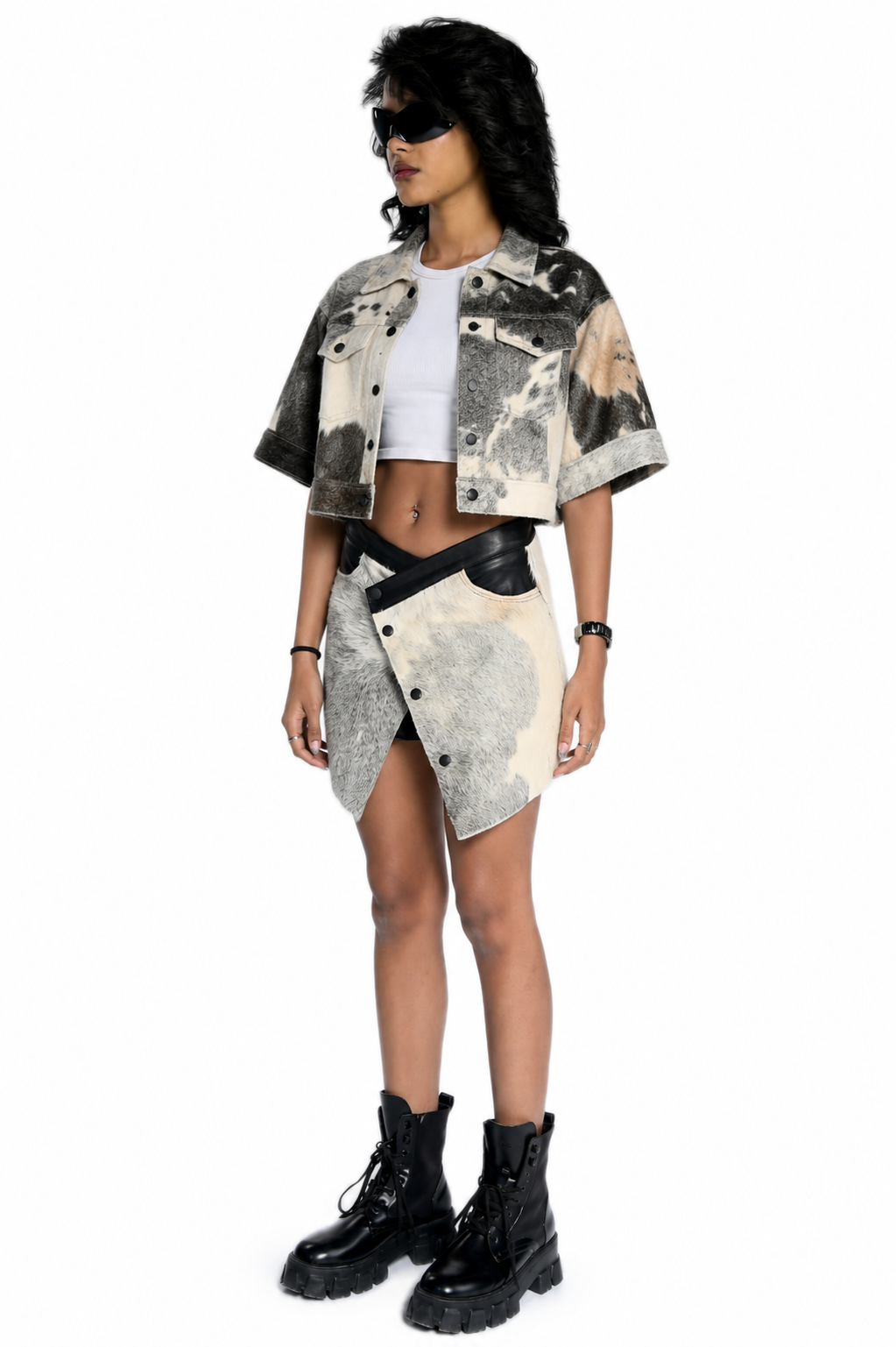 Cowhide Leather Set