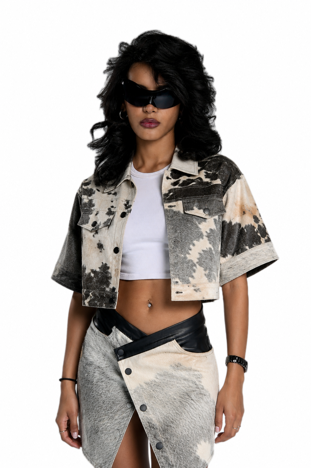 Cowhide Leather Set