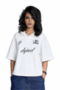 DPD Polo T-shirt white