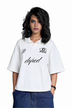 DPD Polo T-shirt white